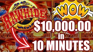 Winning $10,000 in 10 Minutes Playing SLOT MACHINES! HIGH LIMIT $50 SPINS at the CASINO