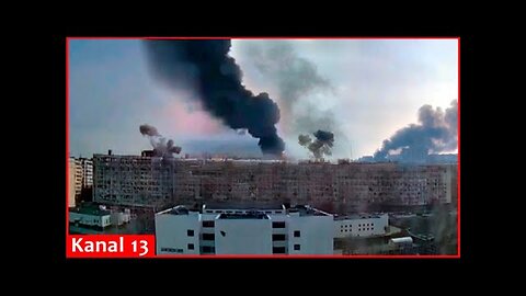 Russia's Belgorod region was subjected to continuous rocket fire - buildings and houses were damaged