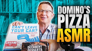 Today We Are Eating Domino's Pizza ASMR Mukbang. A Fun Eating Pizza Mukbang Video
