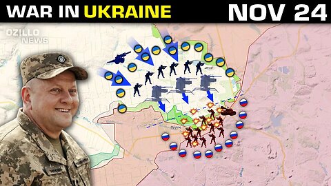 24 NOV: Incredible Tactic! The Russians fell into Ukraine's trap in Avdiivka!