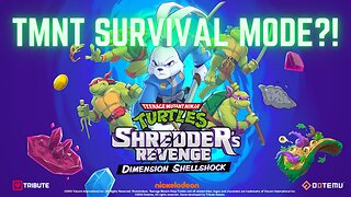 TMNT Shredders Revenge DLC SURVIVAL MODE Reaction by Huge Fan!