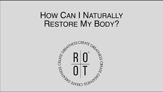 Kako lahko naravno obnovim svoje telo? "Dr. Christina Rahm pojasnjuje, kako z ROOT