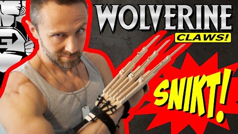X-Men Wolverine claws: Fully automatic DIY tutorial