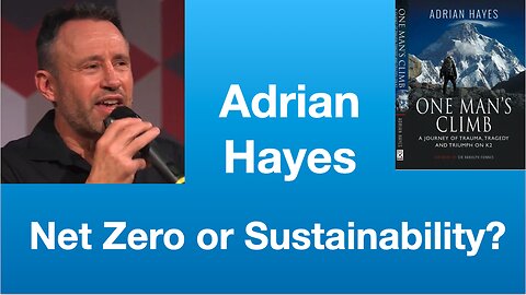 Adrian Hayes: Net Zero or Sustainability? | Tom Nelson Pod #203