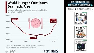 World Hunger Continues Dramatic Rise