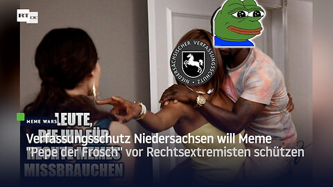 Verfassungsschutz Niedersachsen will Meme "Pepe der Frosch" vor Rechtsextremisten schützen