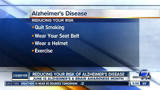 Reducing your risk of Alzheimer's Disease
