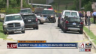 KCK police: Suspect killed in officer-involved shooting
