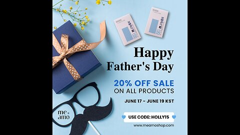 Father's Day Sale 20% OFF EVERYTHING with Code ( HOLLY15 ) www.meamoshop.com / Botox Filler Threads