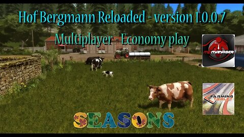 FS17 - Hof Bergmann Reloaded V1.0.0.7 Multiplayer - Happy 3K subs stream!