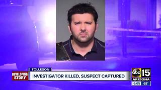 Suspect in slaying critically wounded in rest-stop shootout