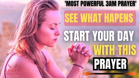 HOW To PRAY When You Wake Up At 3 AM | Most Powerful 3 AM Prayer (cristian motivation)