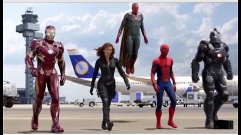 Team Iron Man vs Team Cap - Airport Battle Scene - Captain America: Civil War - Movie CLIP HD