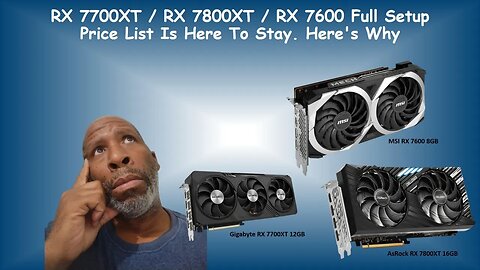 The Growing Popularity of RX 7700XT/ RX 7800XT/ RX 7600 Full Setup Price List Is Here to Stay.