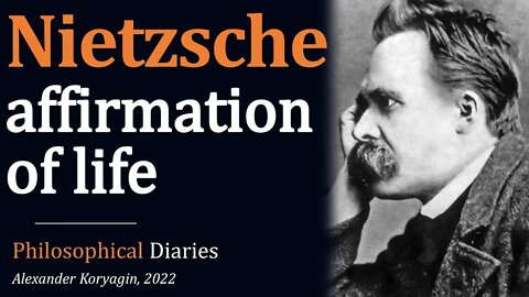 Nietzsche as a Psychotherapist: Affirmation of Life