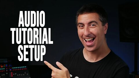 How do I shoot audio tutorials?