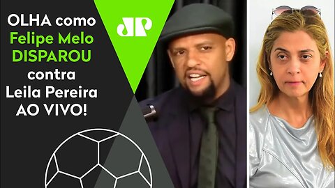 "BOS%@ NENHUMA!" Felipe Melo DISPARA e MANDA RECADO a Leila Pereira no Palmeiras!