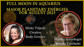 Full Moon in Aquarius Major Planetary Energies for August 2023