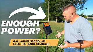Amazing Benefits of the Gallagher S30 Solar Energizer