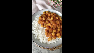 Chana Masala with rice | Amazing short cooking video | Recipe and food hacks