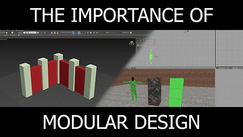 Modular Design - 3DS Max to Unreal Engine (2.5) - 4K @60fps