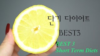 BEST 3 Short Term Diets