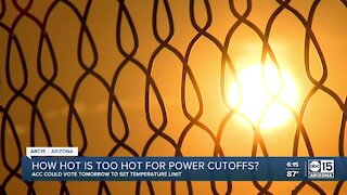 How hot is too hot for power cutoffs in the Valley?