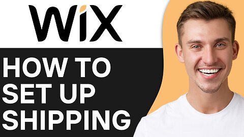 HOW TO SET UP SHIPPING ON WIX