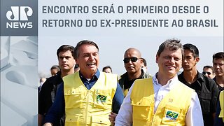 Tarcísio de Freitas e Jair Bolsonaro se encontram na próxima semana em evento da agropecuária