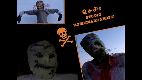 Welcome to the Q&J Studio! - Homemade Halloween props!