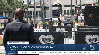 Padres' Opening Day was a ghost town