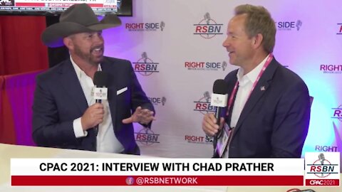 LIVE: RSBN's Brian Glenn EXCLUSIVE INTERVIEW w/Chad Prather At CPAC 2021 DALLAS, TX 7/09/2021
