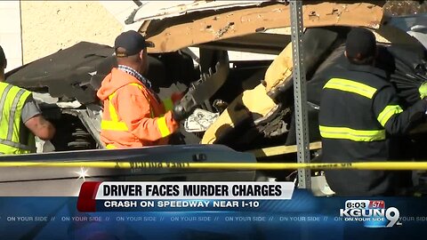 Driver faces murder charge in deadly Speedway wreck