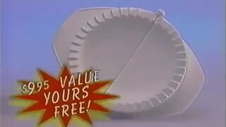 "90's Pasta Pocket Infomercial" Food Network TV Commercial (1996)