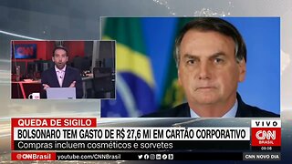 Cosméticos, sorvete e R$ 3 mil em peixaria: gastos do cartão corporativo de Bolsonaro | #shortscnn
