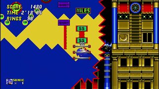 Casino Night Zone 2P Remastered | Sonic the Hedgehog 2 ReBumped