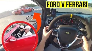 Hybrid Turbo Fiesta ST vs Grumpy Old Man in a Ferrari