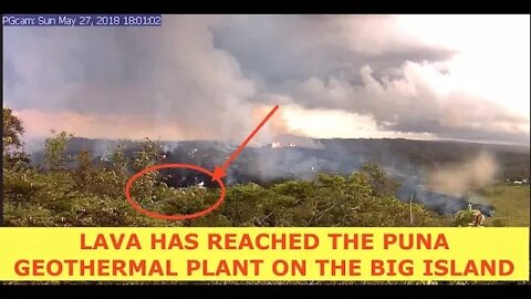 Live Footage, Lava Reaches Geothermal Plant on Big Island of Hawaii, Latest