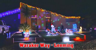 Christmas lights Perth Best Displays Waraker Way Leeming Australia