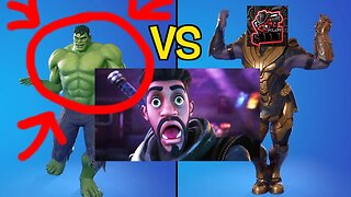 INSANE! I Defeated Hulk in Fortnite and Scored an Epic Victory Royale!