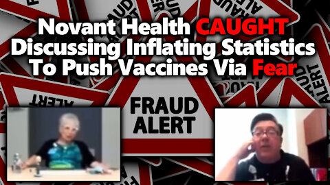 LEAKED: Novant Health BUSTED Discussing Falsifying Their Covid Stats For Vax Uptake