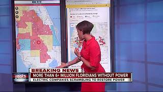 More than 6+ million Floridians without power
