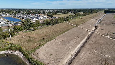 New Development on River Road from DJI Air 3 Drone in 4K