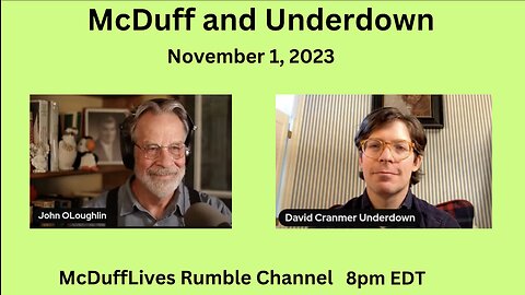 McDuff and Underdown, November 1, 2023