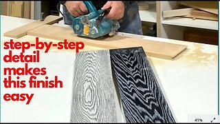 Secrets revealed for a wood finish glazing technique