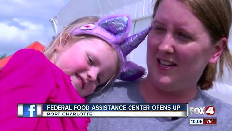 Moms find hope in food assistance after Irma