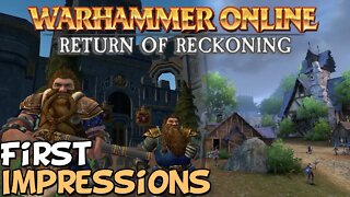 Warhammer Online First Impressions "Is It Worth Playing?"