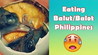 EATING BALUT/BALOT in the Philippines and almost got into TROUBLE!