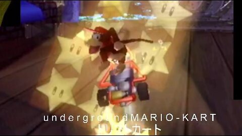 u n d e r g r o u n d M A R I O - K A R T ドリフトカート 4# Diddy Kong - Circuito de Mario
