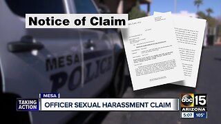 Mesa police officers file claim with city over sergeant's sexual harassment